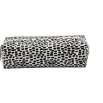 Custom Stylish Black and White Geometric Pencil Case