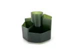 all'ingrosso Personalizzato SYG25060 Elegante portapenne girevole in acrilico verde