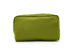 Wholesale Custom SYG25071 Elegant Green Canvas Zipper Pencil Case
