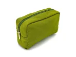 Wholesale Custom SYG25071 Elegant Green Canvas Zipper Pencil Case - Image 2
