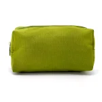 Wholesale Custom SYG25072 Classic Green Canvas Zipper Pencil Case