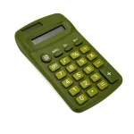 all'ingrosso Calcolatrice verde alimentata ad energia solare Design ecologico