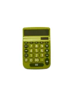 Wholesale Custom Green Solar Powered Calculator with Large Display - immagine 2