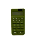 Wholesale Custom SYG25094 Green Solar Powered Pocket Calculator with Eco-Friendly Design - immagine 2