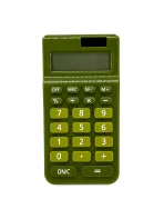 Wholesale Custom SYG25096 Green Solar Powered Calculator for Office & School - immagine 2