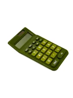 all'ingrosso Custom SYG25096 Calcolatrice verde ad energia solare per ufficio e scuola