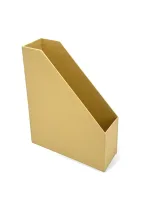Wholesale Custom Eco-Friendly Kraft Paper Magazine File with Slanted Design