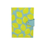Wholesale Custom A5 PU Hardcover Notebook with Lemon Print for Journaling, School, or Everyday Notes