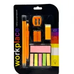 Wholesale Custom Vibrant Orange and Green Stationery Set for School & Office