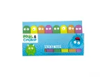 ⁦Pixel & Chomp Colorful Sticky Notes – Fun and Bright for School, Office, and Kids⁩ - الصورة ⁦2⁩