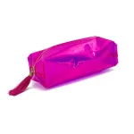 Pink Transparent Pencil Case with Tassel Fun and Functional Organizer