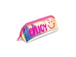 Enjoy-Themed Iridescent Pencil Case Vibrant, Fun, and Practical Organizer