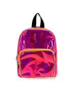 Pink Iridescent Mini Backpack – Stylish & Fun for Teens and Kids - Image 2