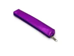 Metallic Purple Zipper Pencil Case – Sleek and Stylish Case for School, Office, or Travel