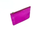Shiny Metallic Purple Pencil Case – Sleek and Stylish Zip Pouch for School, Office, or Travel