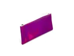 Glossy Pink Pencil Case – Sleek and Shiny Organizer for School, Office, or Travel