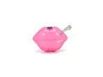 ⁦Pink Lip-Shaped Coin Purse – Fun and Compact for Kids & Teens⁩ - الصورة ⁦2⁩