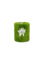 Wholesale Custom Fun Green Plush Pen Holder – Cute Frog & Flower Design - immagine 6