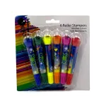 Colorful Roller Stamper Pens – Fun Crafting Tools for Kids & Students
