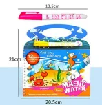 Wholesale Custom Reusable Magic Water Books for Kids with Doodle Pen Board - Image 4