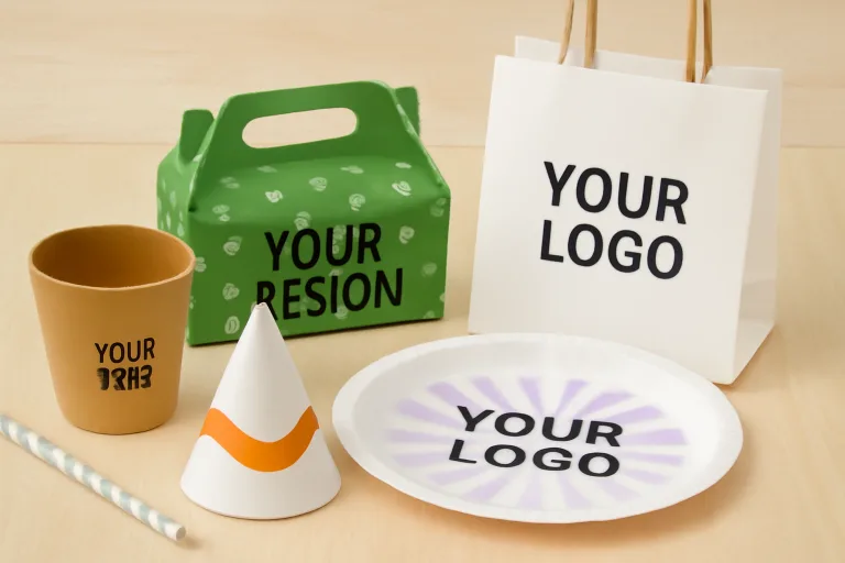 Flexible customization options for party supplies manufacturing