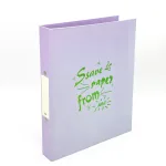 Purple A4 Ring Binder – Eco-friendly and Stylish for Home & Office