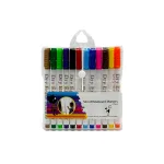 12-Color Slim Whiteboard Marker Set – Perfect for Classrooms & Offices