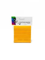 Blocos de notas autocolantes com linhas - Notas de cores vivas para organização e lembretes rápidos