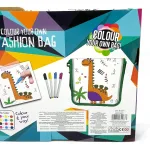 Colora a sua própria bolsa de moda - Kit DIY divertido e criativo para crianças