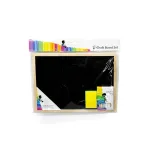 Mini Chalkboard Set with Colored Chalks – Ideal for Kids, Classroom & Home