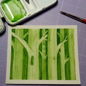 Monochromatic drawing