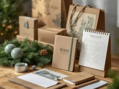 2025 Holiday Corporate Gifts Featuring Eco-Friendly Stationery Sets, Recycled Notebooks, Planners, and Bamboo Pens