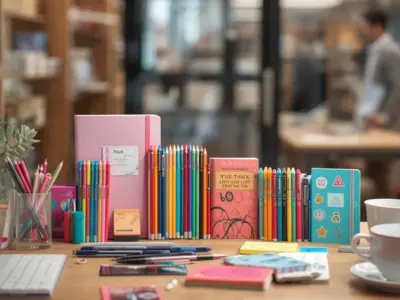Top wholesale stationery products for retailers 2025 including notebooks, planners, and desk accessories