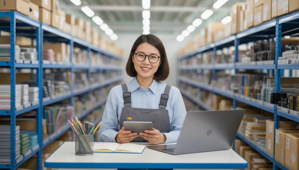 Wholesale Stationery Factory QC Insights: A Behind-the-Scenes Look at How Our Team Ensures Top Quality 1 wholesale stationery quality control inspection on factory floor