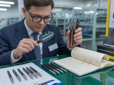 promotional stationery supplier China quality control inspection process for branded products