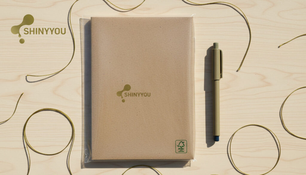 Custom Stationery Set for Retailers: 7 MOQ & Branding Tips 5 custom stationery set sustainable materials FSC