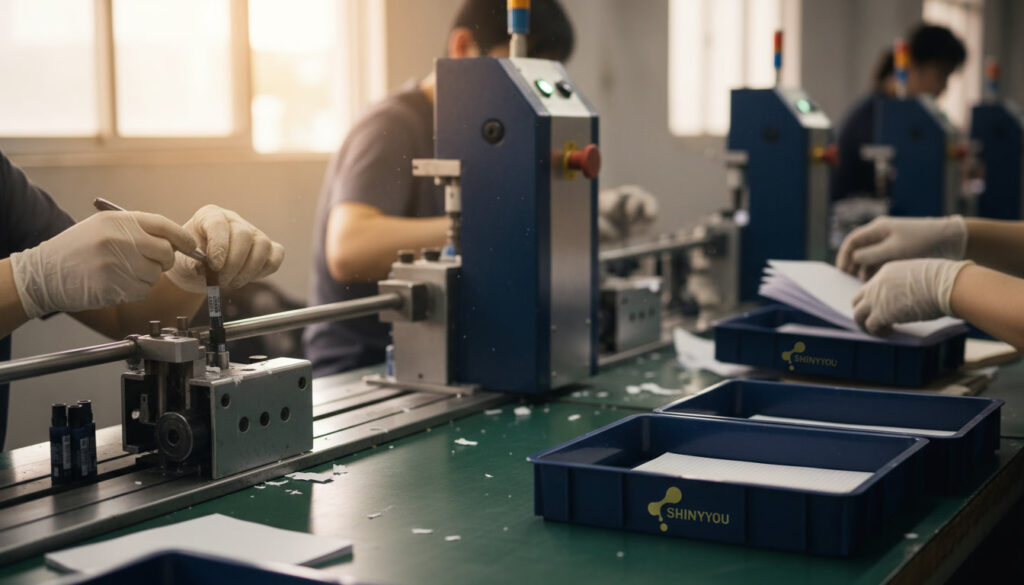 Custom Stationery Set for Retailers: 7 MOQ & Branding Tips 3 custom stationery set production line lead time