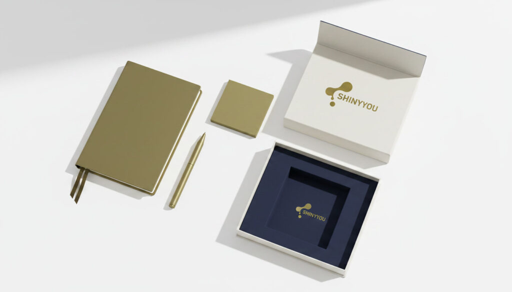 Custom Stationery Set for Retailers: 7 MOQ & Branding Tips 1 custom stationery set retail display