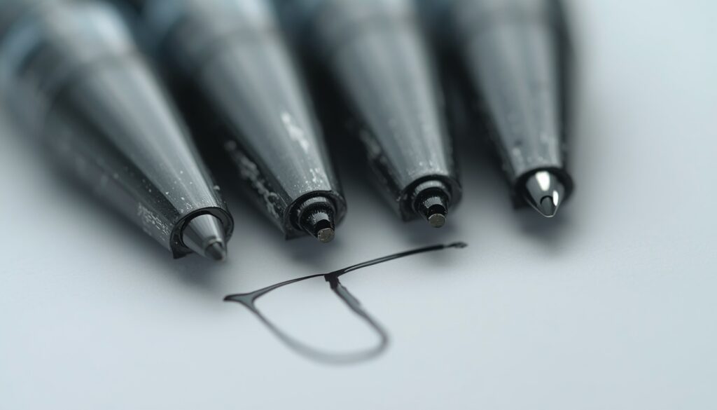 Best Gel Pens in 2026: Top Picks for Every Type of Writer 2 best gel pens tip size comparison, 0.3mm to 0.7mm writing on paper