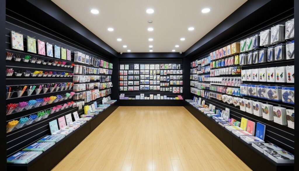 Best Stationery Manufacturers in China | 2026 Wholesale Buyer's Guide 1 best stationery manufacturers in China ShinyYou Ningbo wholesale showroom 2026ShinyYou's 500m² showroom in Ningbo — one of the best stationery manufacturers in China for wholesale and OEM supply.