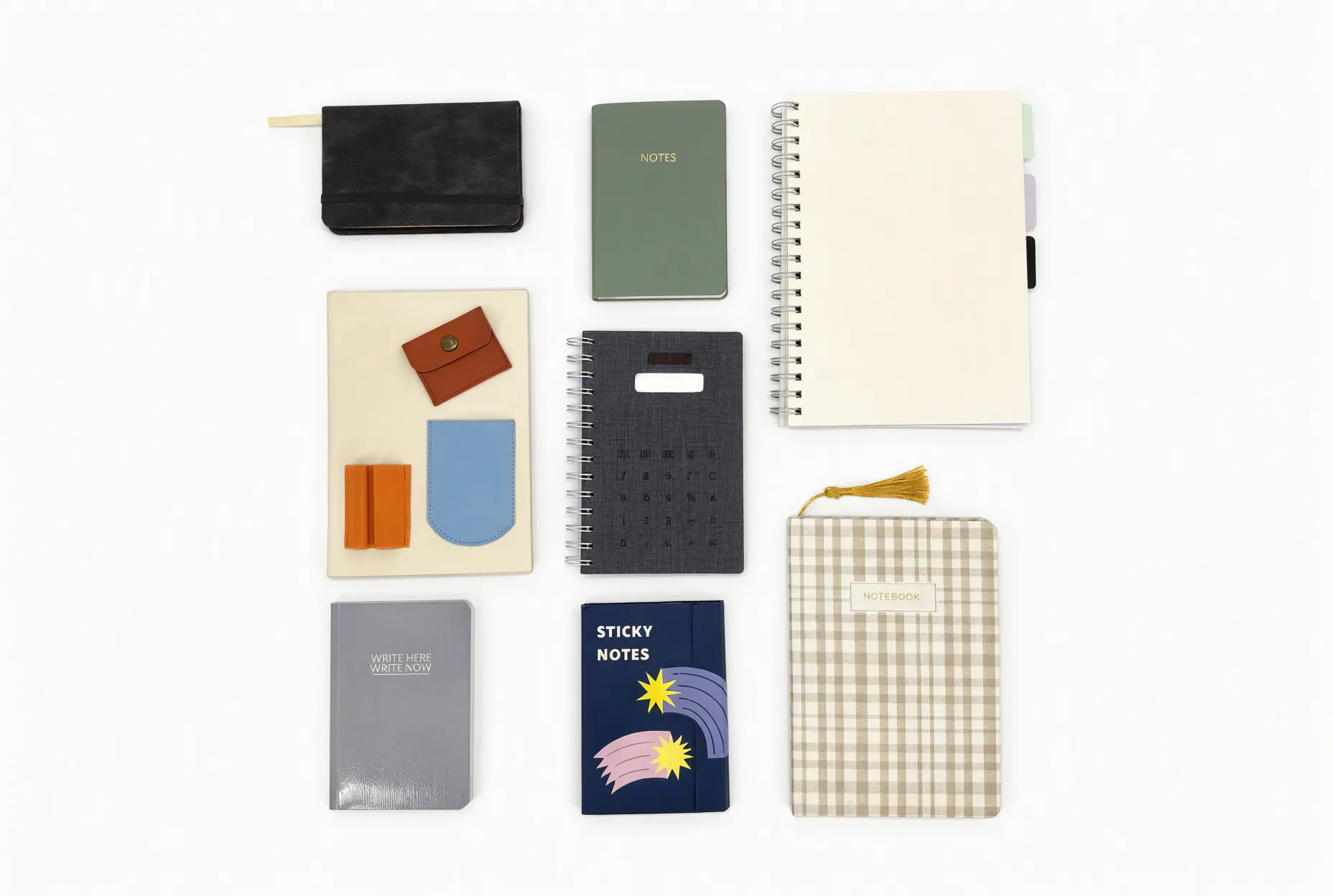 Custom notebooks and exercise books